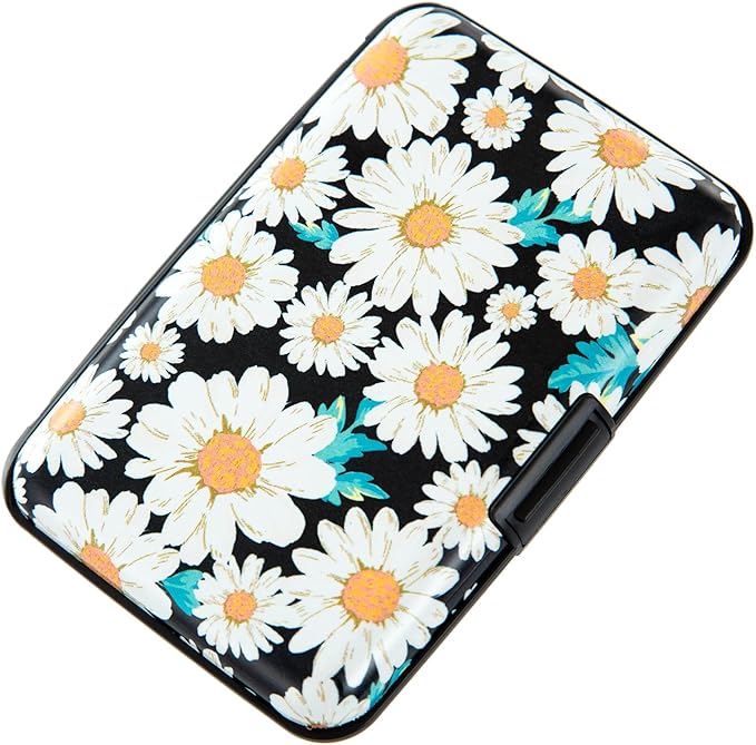 Credit Card Holder Small RFID Blocking Wallet Business Metal Slim Mini Aluminum Hard Case for Women Men