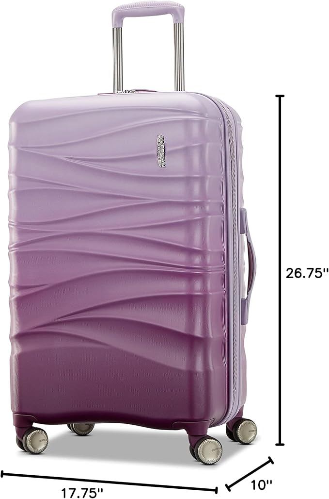 American Tourister 24-inch Spinner, Purple Haze, 24-inch Spinner