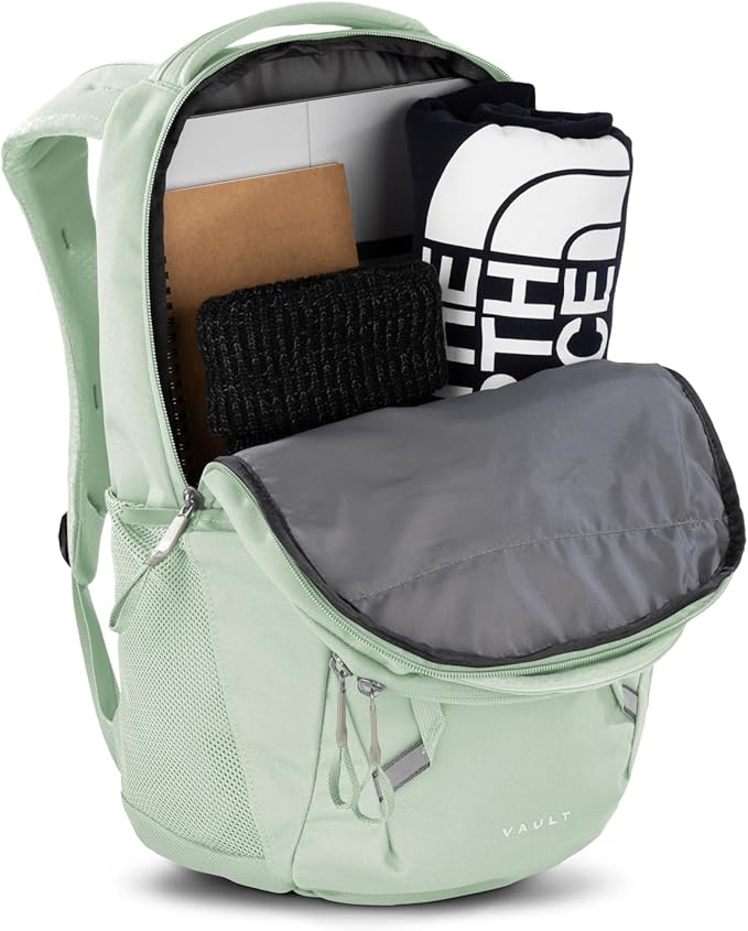 The North Face Women's Vault Everyday Laptop Backpack - PFAS Free, Misty Sage, One Size