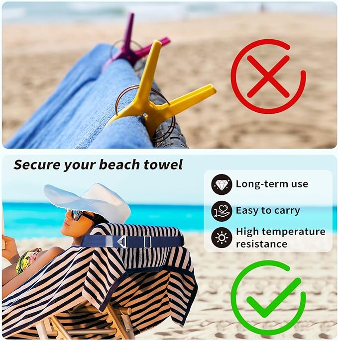 TOOVREN 2-in-1 Travel Belt for Luggage Straps Add a Bag Bungees Suitcase Luggage Strap Over Handle Suitcases Belt for Carry On Bag Adjustable Backpack Attachment Airport Travel Accessories Blue