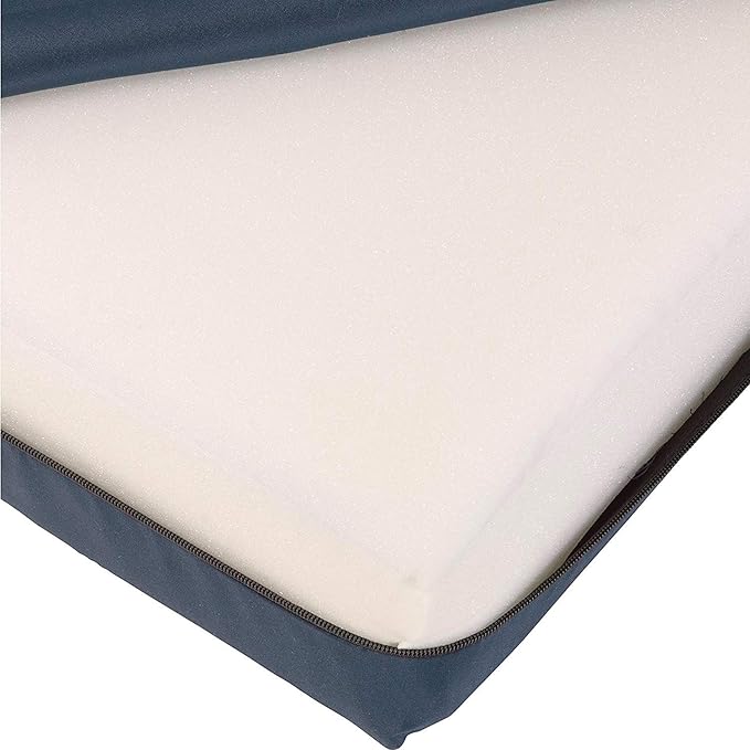 DMI Seat and Chair Cushion for Office Chairs, Wheelchairs, Scooters, Kitchen Chairs or Car Seats, for Support and Height while Reducing Stress on Back, Tailbone or Sciatica, 4 in