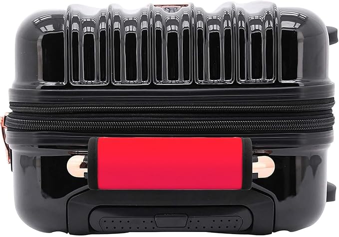 Luggage Handle Wrap 6 Pack-Neoprene Luggage Handle Wraps for Suitcase/Beach Bag/Backpacks Bright Suitcase Identifiers Travel Accessories for Airplane (Red)