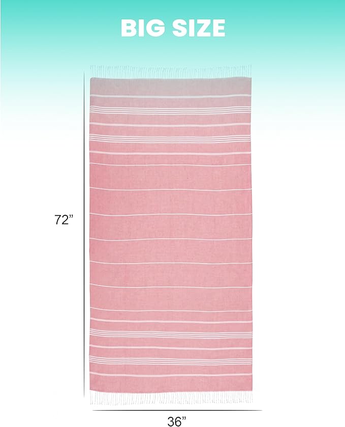 Turkish Beach Towels Vacation Essentials Yoga Blanket Pool Workout Towel Oversized Sand Free Quick Dry Lightweight Meditation Supplies Mat Cover Surf Boat River Float Accessories Gym Excise Stuff