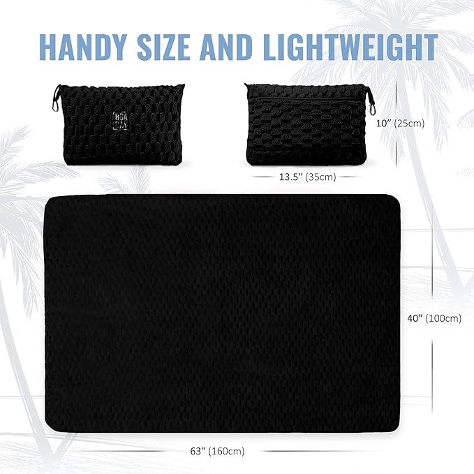 BOACAY Packable Travel Blanket for Airplane, Car - Compact Office Blanket - Portable Pillow for Adults, Kids with Case, Luggage Sleeve, Backpack Clip
