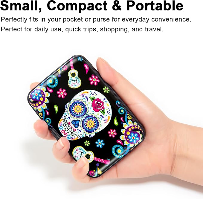 Credit Card Holder Small RFID Blocking Wallet Business Metal Slim Mini Aluminum Hard Case for Women Men