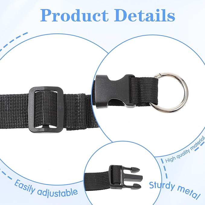 Add a Bag Luggage Straps, 4pcs Jacket Gripper Adjustable Luggage Hooks Holder Suitcase Belt Straps Carrying Clips with Luggage Connector and Hook Travel Accessories for Carry Your Extra Bags