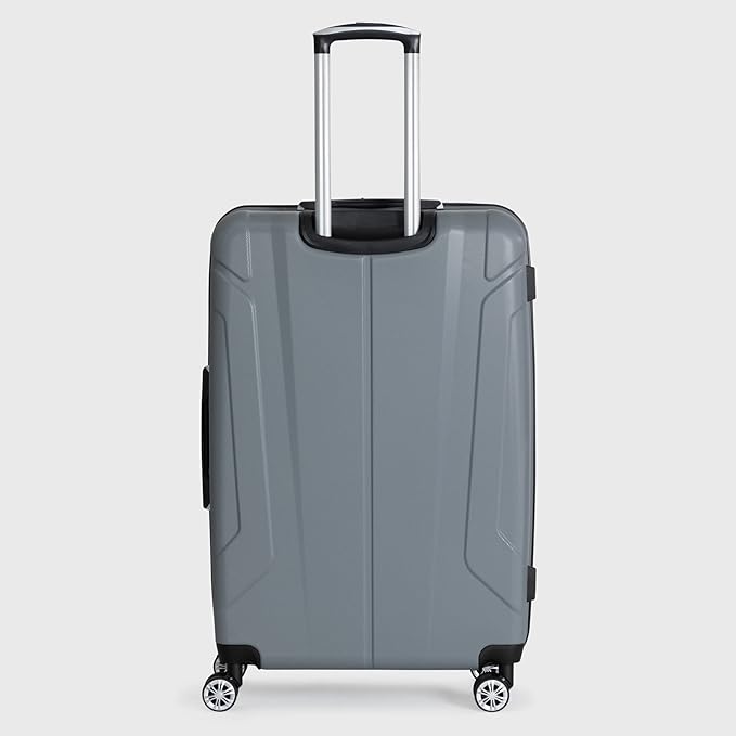 Ben Sherman Derby Spinner Travel Upright Luggage, Graphite, 28-Inch Checked