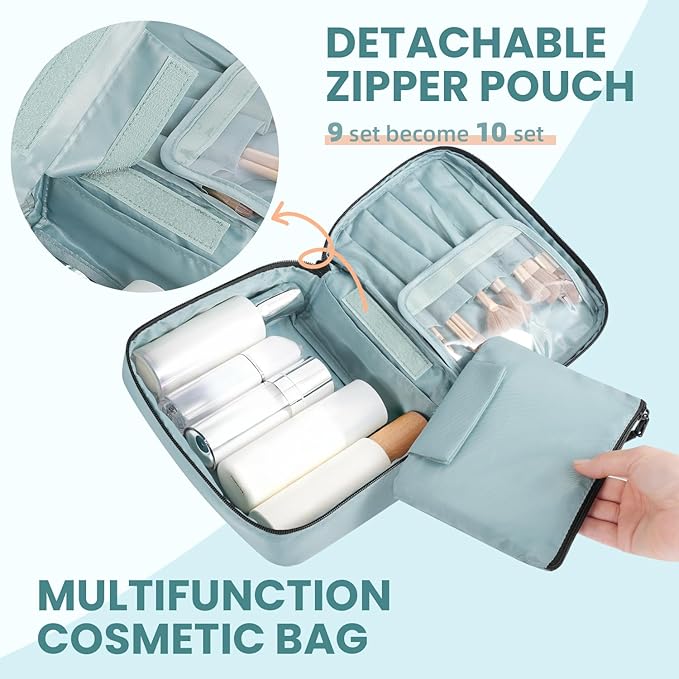 BAGAIL 8 Set/9 Set Packing Cubes Luggage Packing Organizer for Travel, Suitcase Packing Bags for Travel Accessories