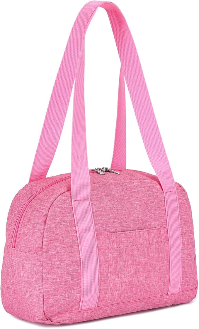 Mini Gym Bag for Women Girls, 12 inch Small Gym Tote, Lightweight Small Carry On Duffle Bag for Travel Sports