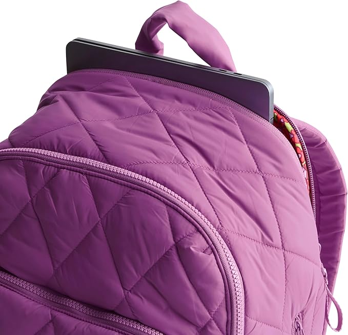 Vera Bradley Women's Featherweight Westover Hybrid Backpack, Iris Orchid, One Size