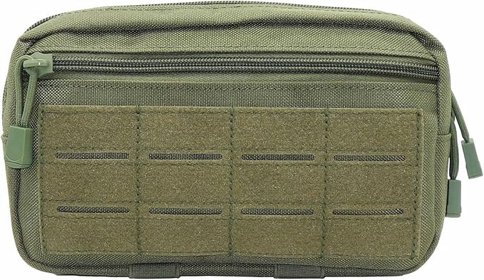 Tactical Molle Pouch, Multi-Purpose EDC Admin Pouch Utility Gadget Gear Backpack Military Waist Bag for Outdoor, Hunting, Traveling, Hiking