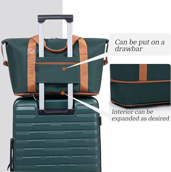 Luggage Sets 5 Piece Suitcases with Wheels, Suitcase Set ABS Hard Case Luggage with Lock Spinner Wheels Durable Travel Luggage