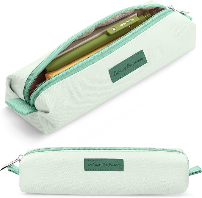 Mr. Pen- Cute Pencil Case Pouch, Laurel Color, Multipurpose Canvas Bible Pencil Pouch