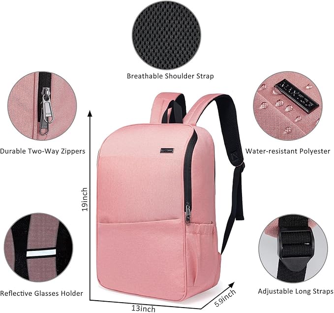MAXTOP Laptop Backpack Bookbag Backpack Business Anti-theft Backpacks[Water Resistant] Work College Business Travel Computer Backpack for Men Women Fits up to 17" Notebook