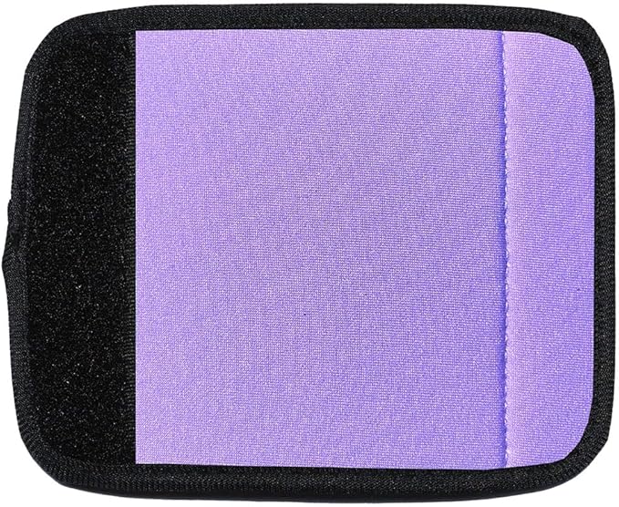 Neoprene Luggage Handle Wraps for Suitcases Bright Color Luggage Tags/Handle Wraps/Handle Covers-Violet