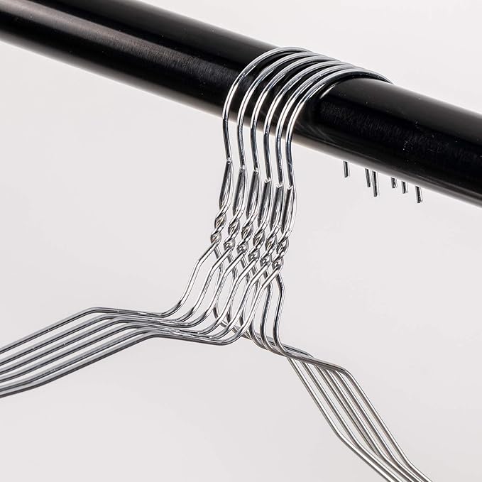 Mr. Pen- Wire Hangers, 10 Pack, Metal Hangers, Wire Hangers for Clothes, Wire Coat Hangers, Metal Clothes Hanger, Silver Hangers, Shirt Hangers, Slim Hangers, Thin Hangers, Standard Hangers