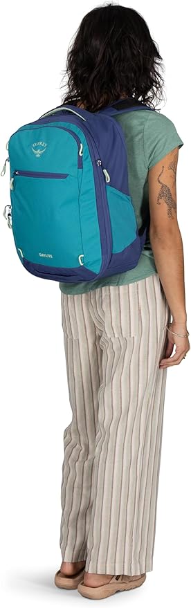 Osprey Daylite Expandable 26+6 Travel Pack, Tumbleweed Yellow/Tunnel Vision