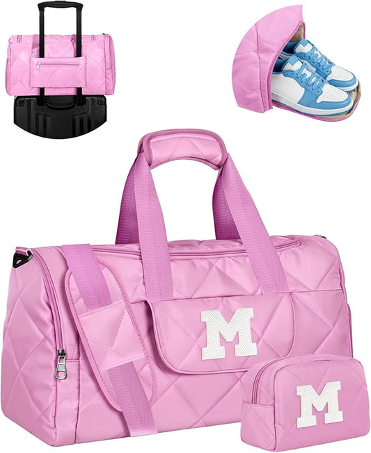 Gifts for Teen Girls, Dance Bag for Girls - 10 11 12 13 14 15 16 Year Old Girl Gifts, Duffle Bag, Birthday Gift for Daughter Granddaughter, Personalized Gift for Her, Girls Weekend Gifts