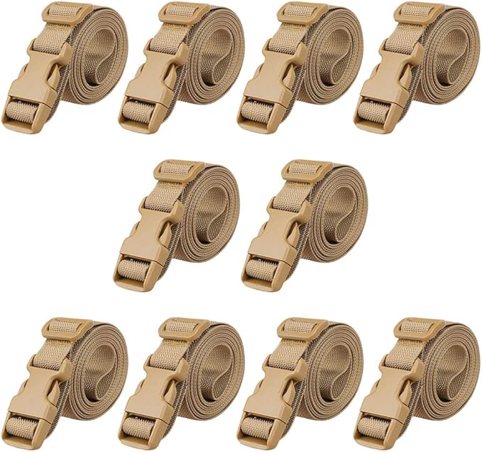 MAGARROW 78" x 1" Strap Buckle Packing Straps Adjustable 1-Inch Belt