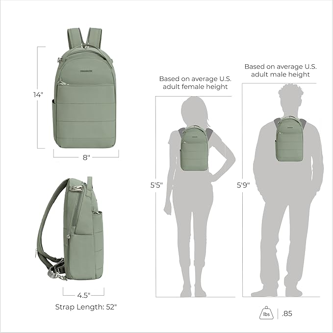 Travelon Anti-Theft Roam Convertible Backpack Sling