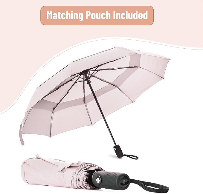 Mr. Pen- Windproof Travel Umbrella, Automatic Umbrellas for Rain, Compact