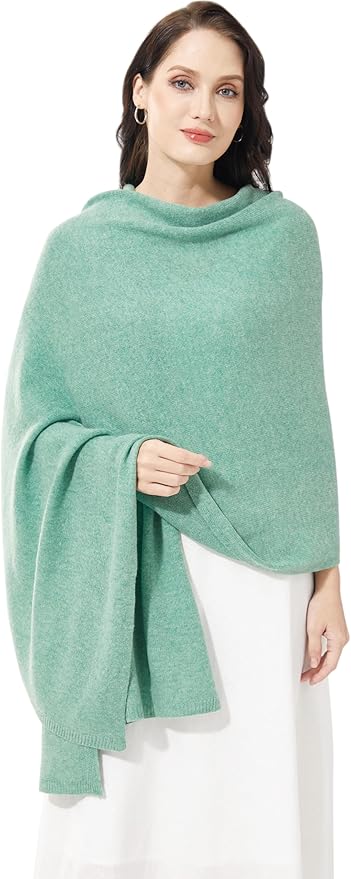 Soft Cashmere Blend Wrap Chic Scarf Stole for Women Wayfarer Travel Extra Large 87"x28"