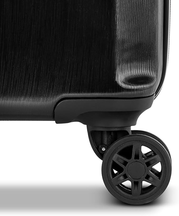 Samsonite Alliance SE Hardside Luggage with Spinner Wheels, Lightweight, LARGE SPINNER, BASS BLACK