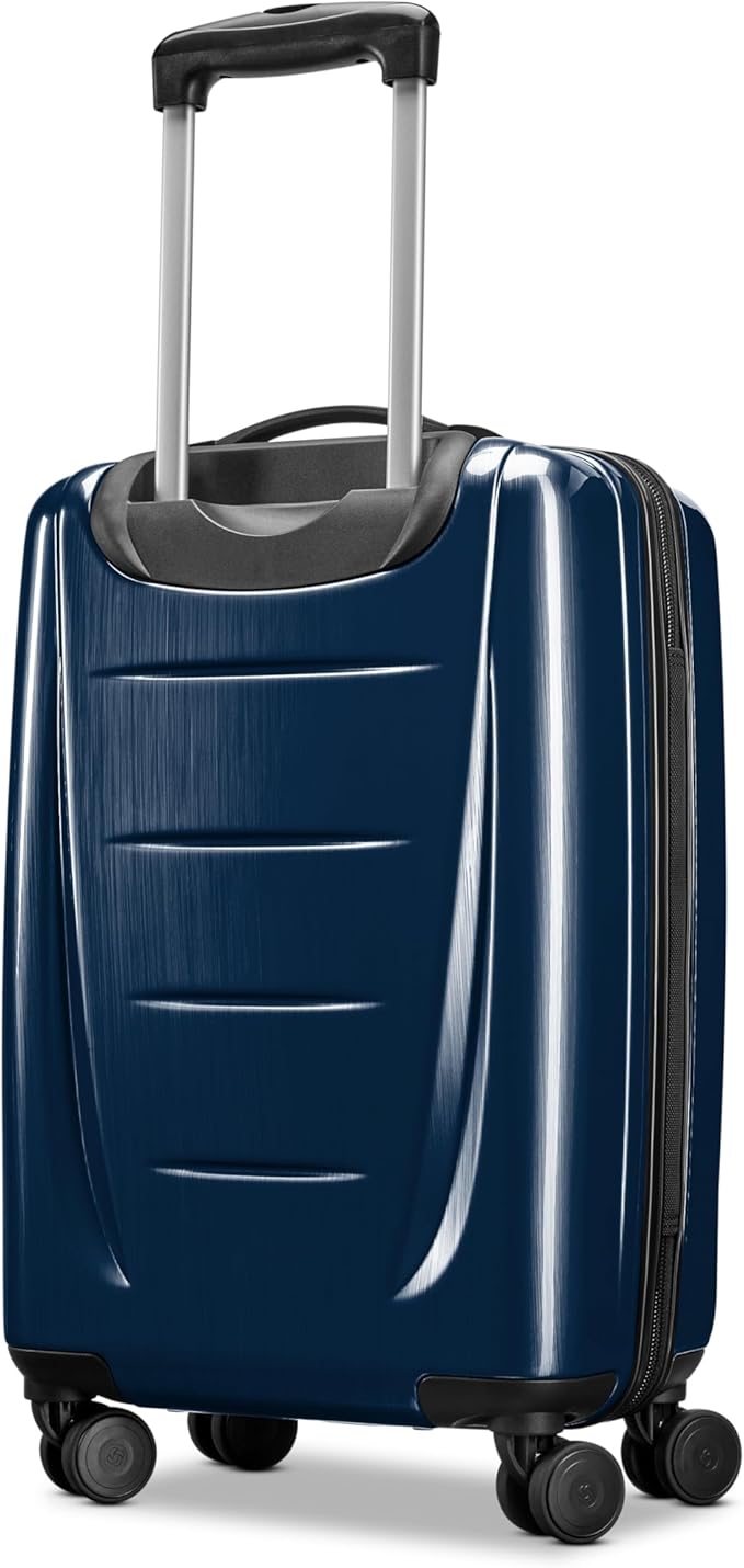 Samsonite Winfield 2 Hardside Luggage with Spinner Wheels, Navy, Carry-On 20-Inch