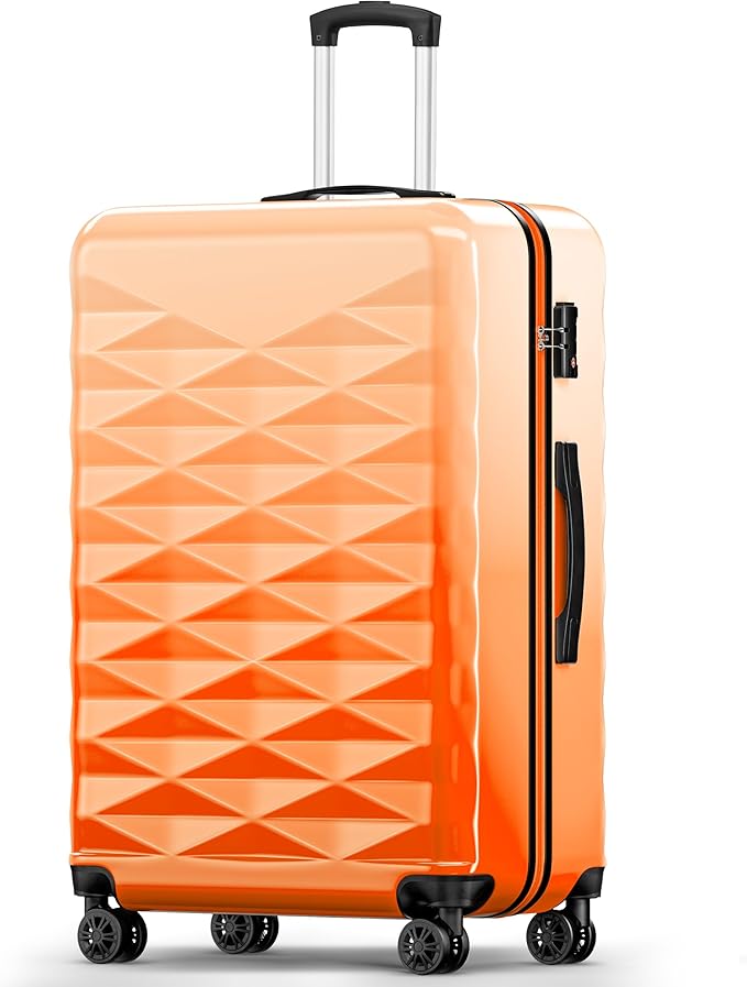Suitour 28 inch Luggage With Spinner Wheels,Hardside Lightweight Suitcases with Wheels TSA for Travel
