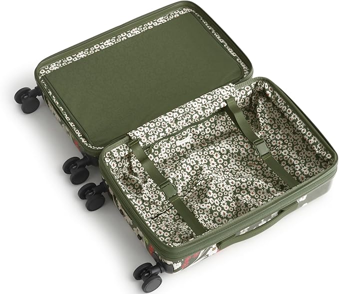Hardside 3 Piece Luggage Set, Breezy Meadow, One Size