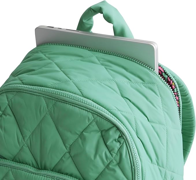 Vera Bradley Women's Featherweight Westover Hybrid Backpack, Beryl Green, One Size