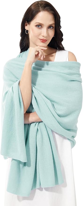 Soft Cashmere Blend Wrap Chic Scarf Stole for Women Wayfarer Travel Extra Large 87"x28"