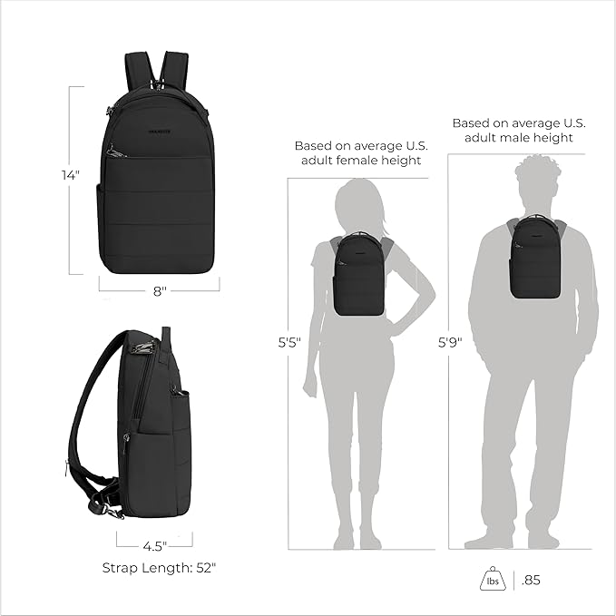 Travelon Anti-Theft Roam Convertible Backpack Sling