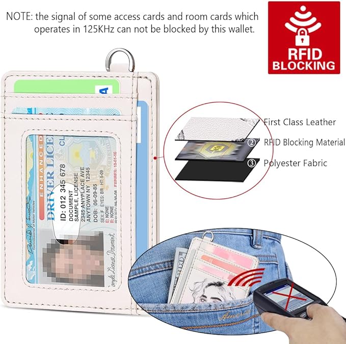 FurArt Slim Minimalist Wallet, Front Pocket Wallets, RFID Blocking, Credit Card Holder for Men