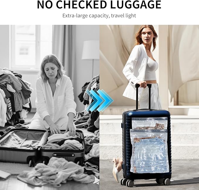 16 PCS Vacuum Seal Bags for Clothing with Electric Air Pump, Compression Space Saver, Vacuum Storage Bags for Luggage, Travel, Blankets, Pillows, Bedding and Moving, Hand Pump Included