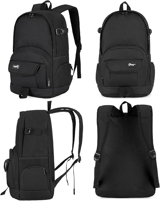rickyh style School Backpack Travel Bag for Men & Women Lightweight College Back Pack with Laptop Compartmen