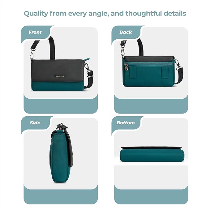Travelon Anti-Theft Addison Convertible Crossbody/Belt Bag