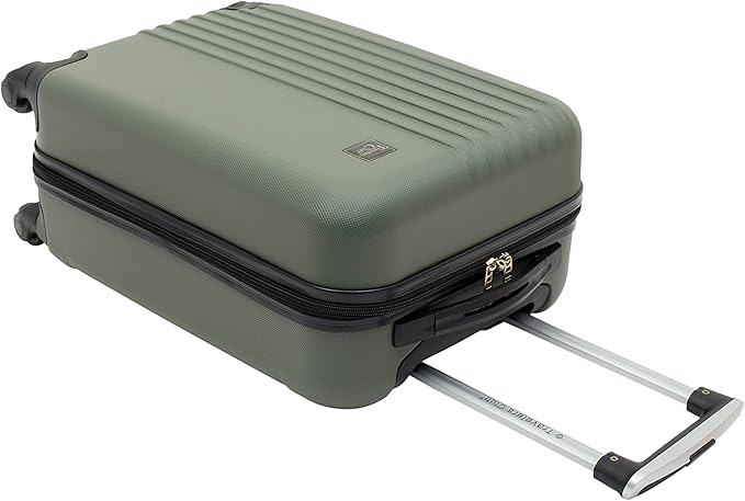 Travelers Club Cosmo Luggage, Fern Green-20, 20-Inch