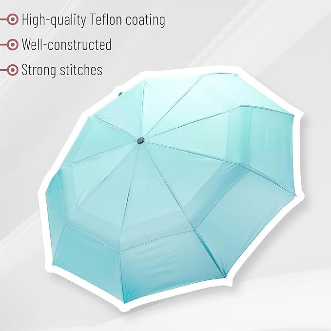 Mr. Pen- Windproof Travel Umbrella, Automatic Umbrellas for Rain, Compact