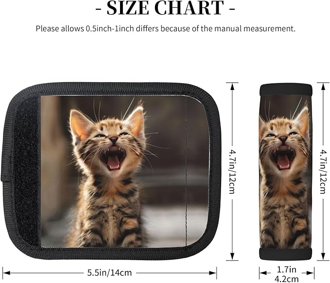 Photo Logo Name Text Custom Handle Wrap 2 Packs, DIY Soft Handle Grip for Women Men Travel Luggage Outdoor Bag Markers Decor 1/2/ 5/10/ 20/50 Sets for Choice
