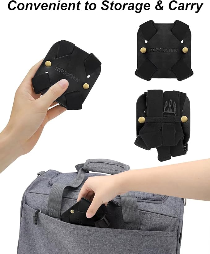 Luggage Straps for Suitcases, Travel Belt for Luggage Over Handle, Adjustable High Elastic Suitcase Strap with Buckle for Connecting Your Luggage