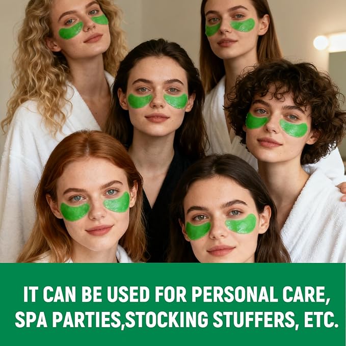 Eakroo 60 PCS Avocado Under Eye Patches, Eye Masks for Dark Circles and Puffiness, Moisturizing Eye Mask Skin Care, Eye Patches for Women, Improving Eye Skin Dryness, Reduce Fine Lines and Wrinkles