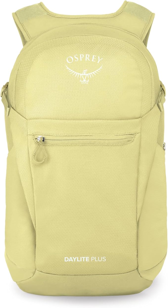 Osprey Daylite Plus Commuter Backpack – Lightweight, Everyday Pack with Laptop Sleeve and Water Bottle Pockets – Ideal for Work, School, and Travel with Versatile Storage Options, Wander Yellow