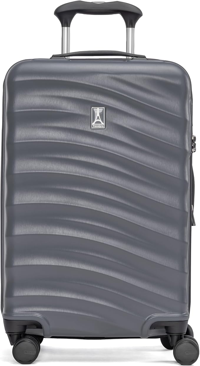 Travelpro Maxlite Air V2 Hardside Expandable Carry on Luggage, 8 Spinner Wheels, Lightweight Hard Shell Suitcase, TSA lock, Shadow Grey, Carry On 20-Inch