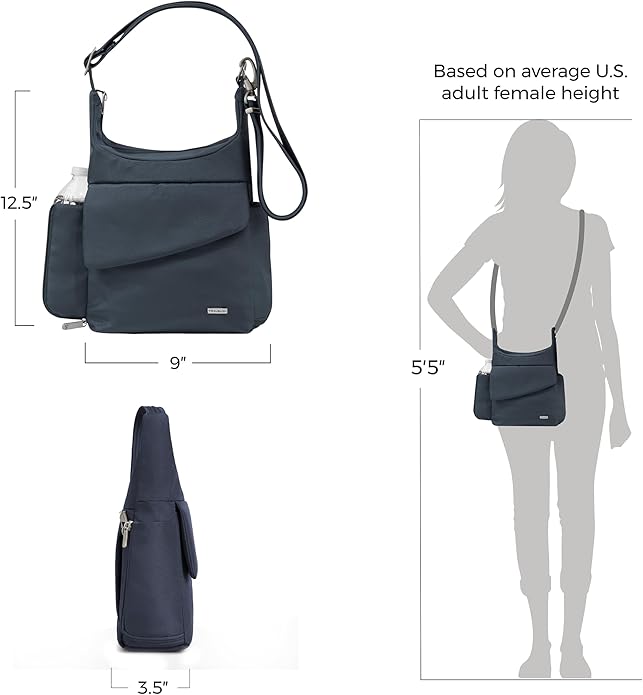 Travelon Anti-Theft Classic Messenger Bag