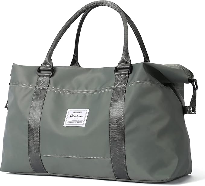 HYC00 Travel Duffel Bag,Carry-on Overnight Weekender Bags for Women,Sports Tote Gym Bag with Wet Pocket