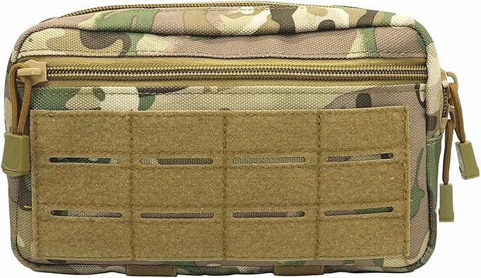Tactical Molle Pouch, Multi-Purpose EDC Admin Pouch Utility Gadget Gear Backpack Military Waist Bag for Outdoor, Hunting, Traveling, Hiking