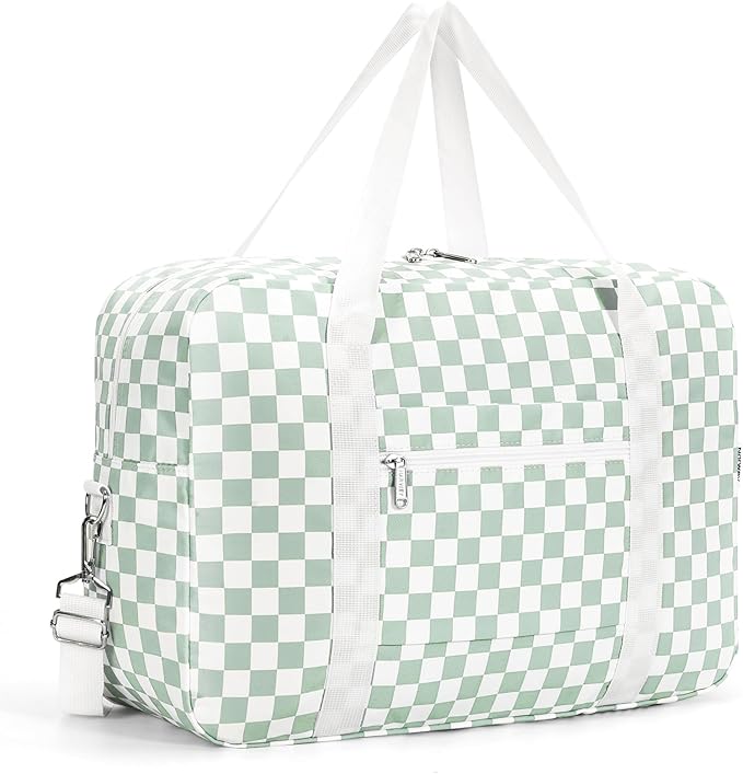 For Spirit Airlines Personal Item Bag 18x14x8 Foldable Travel Duffel Bag Tote Carry on Luggage Duffle Overnight for Women and Men