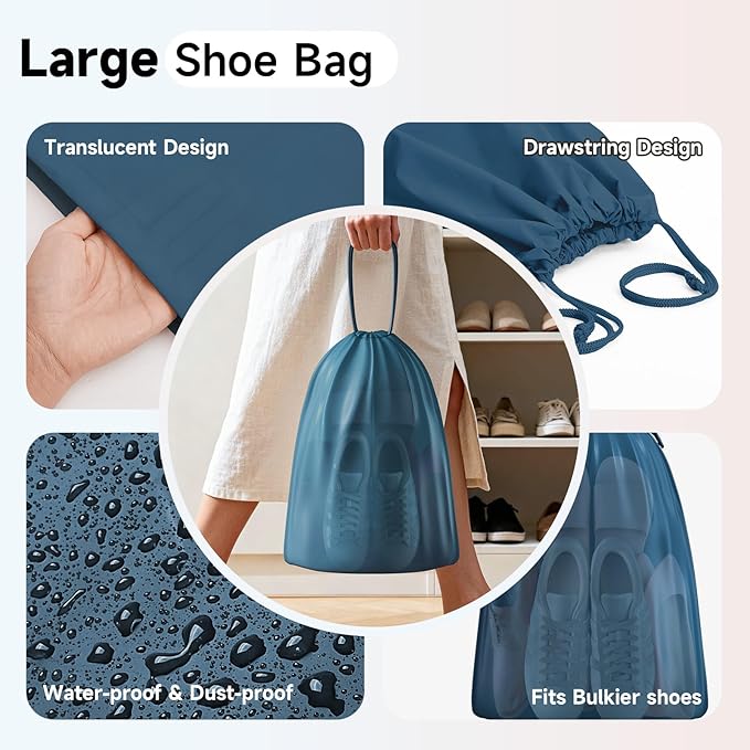 11 Set /9 Set Packing Cubes for Travel,Gifts for Women Mom Kids,TSA Approved Bags for Makeup,Cosmetic, Toiletry,Organizers for Suitcase Carry On,Cruise Essentials Airplane Accessories,Dark Blue Floral