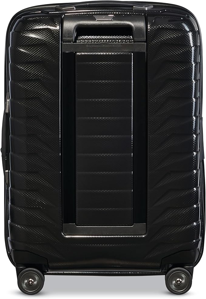 Samsonite Proxis Global Carry-On Hardside Luggage with Dual Spinner Wheels, Airline Approved - Innovative Roxkin™ Lightweight Shell With Ultimate Durability- TSA Lock, Telescopic Handle - Black